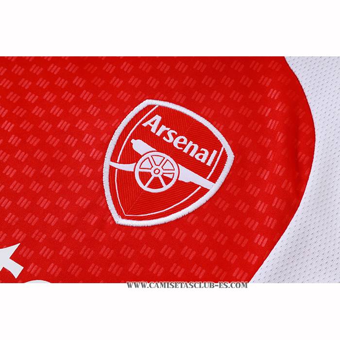 Chandal del Arsenal 26-27 Manga Corta Rojo - Pantalon Corto